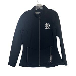 Ogio Gym Sport Jacket Womens XL Black New Full Zip